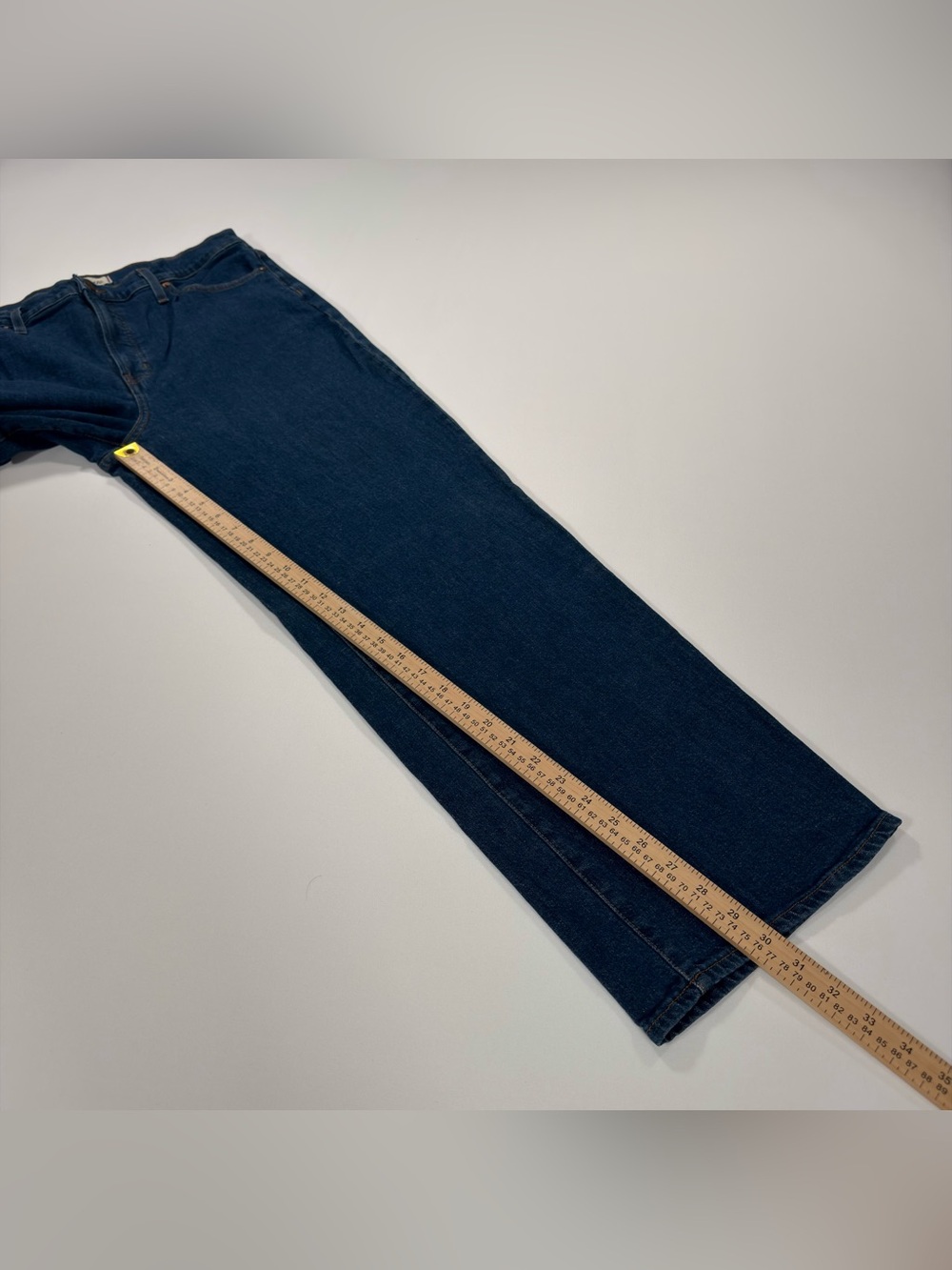 Madewell The Perfect Vintage Wide Leg Jeans Womens Size 32 High Rise Denim 32x30 - Picture 14 of 15